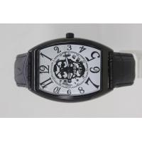 ราคา นาฬิกาข้อมือผู้ชายหญิง เรือนทองโลหะเคลือบดำ สายหนังแท้ ระบบ Quartz 3เข็ม หน้าปัดคลาสสิค killing ขนาดหน้าปัด30mmx38mm รุ่น CON 7030B (20385511275)