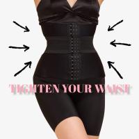 ราคา แผ่นรัดหน้าท้อง เสริมเอวคอด DUO LOCK 15 5 ตะขอ WAISTTRAINER แผ่นรัดพุง ที่รัดเอว สายรัดเอว (19185602847)