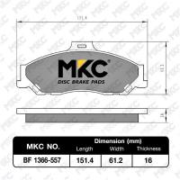 ราคา ผ้าเบรคหน้า หลัง MAZDA BT50 บีที50BT50PRO บีที50โปร 2WD4WD 2006 2020FIGHTER มาสด้า ไฟท์เตอร์ ปี96 06 ผ้าเบรค MKC ผ้าเบรคหน้า BT50 ผ้าเบรคหลัง BT50 (15202449600)