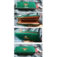 ราคา กระเป๋าถัก ใส่สตางค์ งานแฮนด์เมดถักจากเชือกร่ม (19664533331)