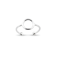 ราคา Silver thai Jewelry แหวนนิ้วเท้าเงินแท้ 925 วงกลมเปิด ปรับขนาดได้ เงินแท้ไม่ชุบ เงินแท้925 พร้อมส่ง 925 sterling silver toe ring open circle adjustable size (20485100278)