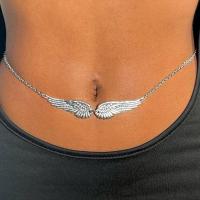 ราคา สายโซ่คล้องเอวปีกนางฟ้าสองชั้น1ชิ้นสายรัดเอวชายหาดสายรัดเอวสร้อยคาดลำตัวสร้อยคาดลำตัวสร้อยคอเครื่องประดับชายหาด (20791160108)