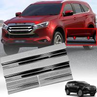 ราคา ชายบันได กันรอยชายบันได สคัพเพลท สแตนเลส รุ่น อีซูซุ มิวเอ็กซ์ ISUZU MU X MUX ปี 2020 โครเมี่ยม 4 ชิ้น (6584054041)