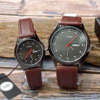 ราคา นาฬิกาTOMI พร้อมกล่อง TM 110ของแท้100 นาฬิกาข้อมือโทมิผู้ชายและผู้หญิง นาฬิกาโทมิ สายหนัง กันน้ำได้ นาฬิกาญี่ปุ่น TW620 (19452996686)