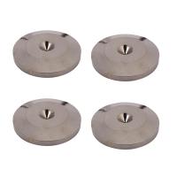 ราคา 4 Pcs Speaker Pure Copper Spikes Pads HiFi Speaker Box Isolation Floor Stand Feet Cone Base Shoes Pad (15800165760)