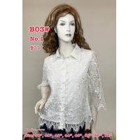 ราคา เสื้อลูกไม้สวยๆ B03 Size 36 52 เสื้อลินินเสื้อของงานเสื้อลูกไม้หรู (7187642982)