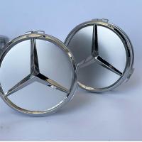 ราคา ฝาครอบดุมล้อ Benz 75mmจำนวน4ชิ้นฟาล้อแม็ก Mercedes Benz เบนซ์ ML S E C AMGฝาครอบล้อลายช่อมะกอกสำหรับสีดำ สีเงิน น้ำเงิน BENZ AMG GLK W211 W212 W204 2014 2015 GLC ML GL (20672666792)