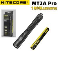 ราคา NITECORE MT2A Pro UHi ไฟฉายโลหะผสมอะลูมิเนียม1000ลูเมนลำแสงโยน255เมตรพร้อม NL1416R (21107485616)
