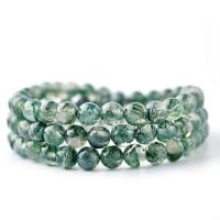 ราคา กำไลข้อมือสร้อยข้อมือลูกปัดสามวงประดับคริสตัลสีเขียวหยกดอกไม้ลอยน้ำน้ำแข็ง6มม สำหรับผู้ชายและผู้หญิง (19988377230)