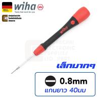 ราคา Wiha 260P PicoFinish ไขควงปากแบน 0 8มม ก้านยาว 40มม 0 8x40 Made In Germany 42381 Slotted ปลายแบน แบน (17641163724)