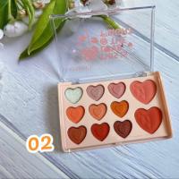 ราคา M8158 ราคาส่ง อายแชโดว์ Anylady Eyeshadow Palette BLUSHER (20334610351)