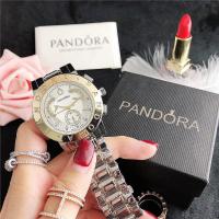 ราคา กล่อง PANDORA Original ใหม่แบรนด์นาฬิกาควอตซ์ผู้หญิง Branded Luxury นาฬิกาสีทองสตรี Luminous สแตนเลสแฟชั่นสุภาพสตรีนาฬิกาข้อมือ (9400904743)
