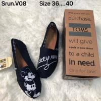ราคา พร้อมส่ง รองเท้า Toms Size 36 40 สำหรับผู้หญิง ใส่นิ่ม สบายไม่เจ็บเท้า (16653707920)
