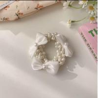 ราคา พร้อมส่งที่ไทย ยางรักผมไข่มุก ยางมัดผมเกาหลี เรียบหรู สวยๆ สไตล์สายหวาน แฟชั่น (20572553790)