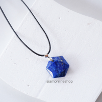 ราคา STONE PENDANT สร้อยคอ ประดับจี้หินนำโชค เลือกหินได้ หินแท้ by siamonlineshop (17606557211)