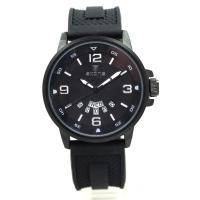 ราคา ใหม่ล่าสุด นาฬิกาผู้ชาย SKONE เรือนเหล็กและสายยางซิลิคอน ดำระบบQuartz กันน้ำ คลาสสิค สไตล์ใหม่ โดดเด่น หรูหรา ส่งเร็ว ส่งไว (21282362146)