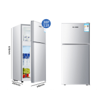 ราคา TAIDU ตู้เย็นขนาดเล็กสองประตูสำหรับใช้ในครัวเรือนขนาดเล็กสำหรับแช่เย็นและแช่แข็งความจุขนาดใหญ่ตู้เย็นให้เช่าหอพัก (21230839754)