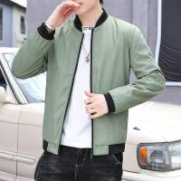 ราคา แจ็คเก็ตผู้ชาย2021ฤดูใบไม้ร่วงและฤดูหนาวใหม่แจ็คเก็ตผู้ชายเทรนด์แฟชั่นเกาหลีแจ็คเก็ตบุคอตตอนเสื้อบอมเบอร์ (9888631562)
