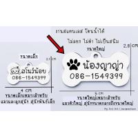 ราคา Dog tag สลักชื่อฟรี ป้ายชื่อสุนัข ป้ายชื่อแมว ป้ายชื่อหมา ป้ายชื่อ ป้ายห้อยคอ ปลอกคอ จี้กระดูก (9899592750)