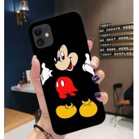 ราคา เคสโทรศัพท์ซิลิโคนลายมิกกี้เมาส์สุดหล่อเคสสำหรับ Iphone 11 12 13 Pro Max 7 Plus 8 Plus 6 6S Plus 5 5S X XS XR XS Max 12 13 Mini SE 2020 (9972624488)
