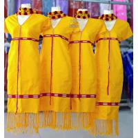ราคา เดรสกะเหรี่ยง สีสวย เสื้อกะเหรี่ยง karen dress (17387207875)