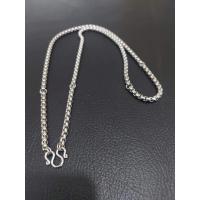 ราคา สร้อยพระแบบห้อยตะกรุดหลังสร้อยสเเตนเลสเเท้หนา4มิลห้อยตะกรุด2345นิ้วห้อยพระได้1357องค์ (18925093690)