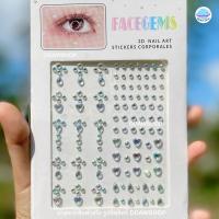 ราคา Face Stickers มุก เพชร คริสตัส แต่งหน้า สติ๊กเกอร์แต่งหน้า ติดผม คริสตัส แต่งหน้า ผีเสื้อ โบว์ มุก แต่งหน้า เพชรแต่งหน้า (21161694861)