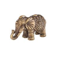 ราคา ช้างรูปปั้นช้างทองเหลืองนำโชคทองเหลืองโบราณช้างเพชรประดับสร้างสรรค์ชาสัตว์เลี้ยงย้อนยุค (21084909712)