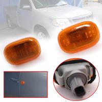 ราคา ไฟเลี้ยวข้างแก้ม ไฟหรี่ข้างแก้ม ไฟข้างแก้ม รุ่น โตโยต้า ไฮลักซ์ วีโก้ TOYOTA HILUX VIGO VIOS ALTIS FORTUNER CAMRY ปี 2005 2014 สีส้ม 2 ดวง (438207924)