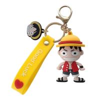 ราคา TENDPL กับหมวก ซิลิคอน จี้ หุ่นจำลอง อนิเมะญี่ปุ่น พีวีซี อุปกรณ์ต่อพ่วงแอนิเมชั่น พวงกุญแจลูฟี่ กุญแจหัวเข็มขัด พวงกุญแจ วันพีช one piece (21145371013)