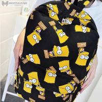 ราคา Meetfashion Cartoon Simpson Bart Backpacks Canvas Girls Boys Shoulder Bag (16486836810)