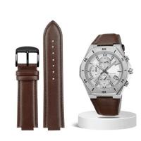 ราคา สายนาฬิกาหนังแท้สำหรับ Casio Edifice EFB 680 Watchbands ECB 10YD Series 39 S สร้อยข้อมือสแตนเลส12มม 14มม (18015781407)