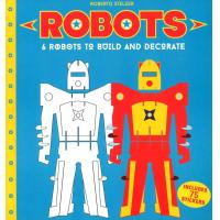 ราคา Plan for kids หนังสือต่างประเทศ Robots 6 Robots To Make And Decorate ISBN 9781843653103 (20817933473)