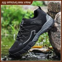 ราคา SGG รองเท้าปีนเขานิ่มเป็นคู่ระบายอากาศได้ดีฤดูร้อนผ้าตาข่ายเดินป่ารองเท้าผ้าใบปีนเขาแฟชั่นรองเท้าเดินภูเขากลางแจ้งขนาดใหญ่ (19859750764)