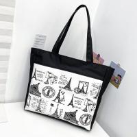 ราคา Tote bag กระเป๋าผ้าดิบสะพายไหล่ กระเป๋าถุงผ้าแบบมีซิปปิด ด้านในมีช่องเล็กผ้าหนาทนทา ไซร์ใส่เอกสาร A4 ได้ รุ่นTB001 (2067548760)