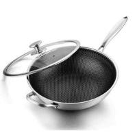 ราคา กระทะรังผึ้งย่าง กระทะเชฟ กระทะเคลือบ กระทะสแตเลส กระทะเทฟล่อน กระทะ ลายรังผึ้ง (16108093852)