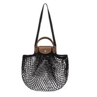 ราคา พร้อมส่ง ห่อของขวัญ Longchamp Le Pliage Filet กระเป๋าผ้าสไตล์ใหม่จากลองชอม ของแท้100 ขอดูใบเสร็จได้ (18045483999)