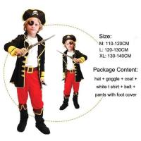ราคา Purim ชุดโจรสลัดสำหรับเสื้อเด็กเครื่องแต่งกายวันฮาโลวีนสุดหรูสำหรับเด็กผู้หญิงเด็กเด็กผู้ชายน่ารักเครื่องแต่งกายโจรสลัดของแคริบเบียน (19752720335)