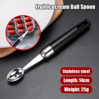 ราคา 1ชิ้นผลไม้ไอศครีมบอลช้อนสแตนเลสแตงโม Ballerเรียบรอบลูกแตงโมแตงโมตักสำหรับแตงโมไอศครีมผลไม้ซอร์เบทลูกชิ้น (16588520740)