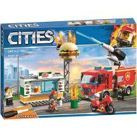 ราคา LEGO City Fire Boat 60109 Fire Vehicle General Administration 60110 Boys and Childrens Assembly Lego puzzle block toys (20709821737)