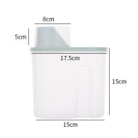 ราคา ที่ใส่อาหารแมว กล่องเก็บอาหาร กล่องเก็บพร้อมฝาปิดผนึก กระปุกใส่อาหาร กล่องใส่อาหารแมว ถังใส่อาหารแมว กล่องอาหารแมว (20596641325)