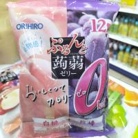 ราคา ORIHIRO เยลลี่บุกรสผลไม้จากญี่ปุ่น เยลลี่ 0แคล 2in1 มี12ชิ้น (18131824100)