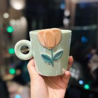 ราคา ส่งเร็ว แก้วกาแฟเซรามิค แก้วน้ำ ถ้วยกาแฟ แก้วชานม แก้วน้ำเซรามิคทิวลิป แก้วเซรามิคถูก แก้วน้ำดื่ม ของขวัญ (20591561241)