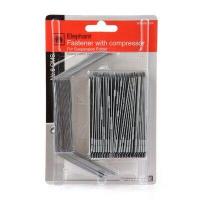 ราคา ลิ้นแฟ้มเหล็กสีเงิน 8 ซม ชุด50ชิ้น ตราช้าง 905 (4183890221)