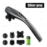 ราคา เครื่องนวดไฟฟ้าแบบไร้สาย เครื่องนวด นวดปลาโลมา เครื่องนวดหลังไฟฟ้าไร้สาย แบบชาร์จไฟได้ สําหรับนวดกล้ามเนื้อหลัง นวดผ่อนคDolphin Massager Stick ค้อนคอเอวกระดูกสันหลังส่วนคอร่างกายไฟฟ้ามือถือเมอริเดียนท