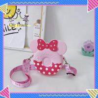 ราคา จัดส่งรวดเร็ว การ์ตูนน่ารักมิกกี้กระเป๋าสะพายไหล่มินนี่สำหรับเด็กกระเป๋าหิ้วซิลิโคนผูกโบว์เมาส์โดนัท (20158272260)