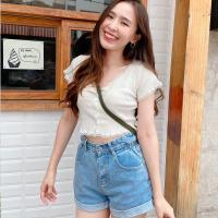 ราคา กางเกงยีนส์ขาสั้นทรงบาร์บี้ Pony Jump Jeans มี 7 สี (14378515525)