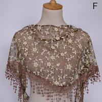 ราคา 2เมตรผ้าพันคอสตรีผ้าพันคอลูกไม้ลายดอกไม้ประดับพู่อุปกรณ์เสื้อผ้าฤดูร้อน150X40เซนติเมตรผ้าคลุมไหล่แฟชั่น (14485001760)