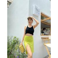 ราคา กระโปรงทรงเอผ่าด้านหน้า แซ่บมากแม่ กระโปรงยาวสี่ส่วน มีเชือกรูดด้านหน้า กระโปรงผ่าหน้า พร้อมส่ง (12258202448)