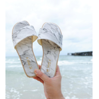 ราคา SH077 222 แตะสวมลายหินอ่อน (19916388517)